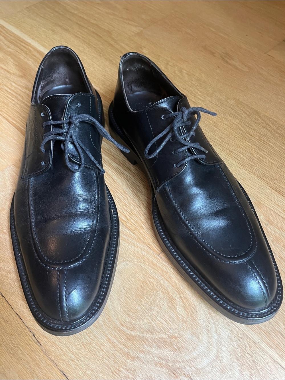 To Boot New York by Adam Derrick Curtis 100% Leather Lace-Up Derby Shoes.  Sz 7